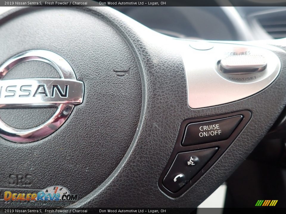 2019 Nissan Sentra S Fresh Powder / Charcoal Photo #25