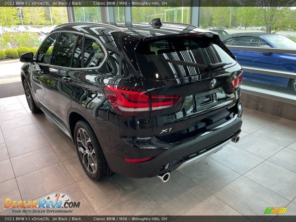 2021 BMW X1 xDrive28i Jet Black / Black Photo #2