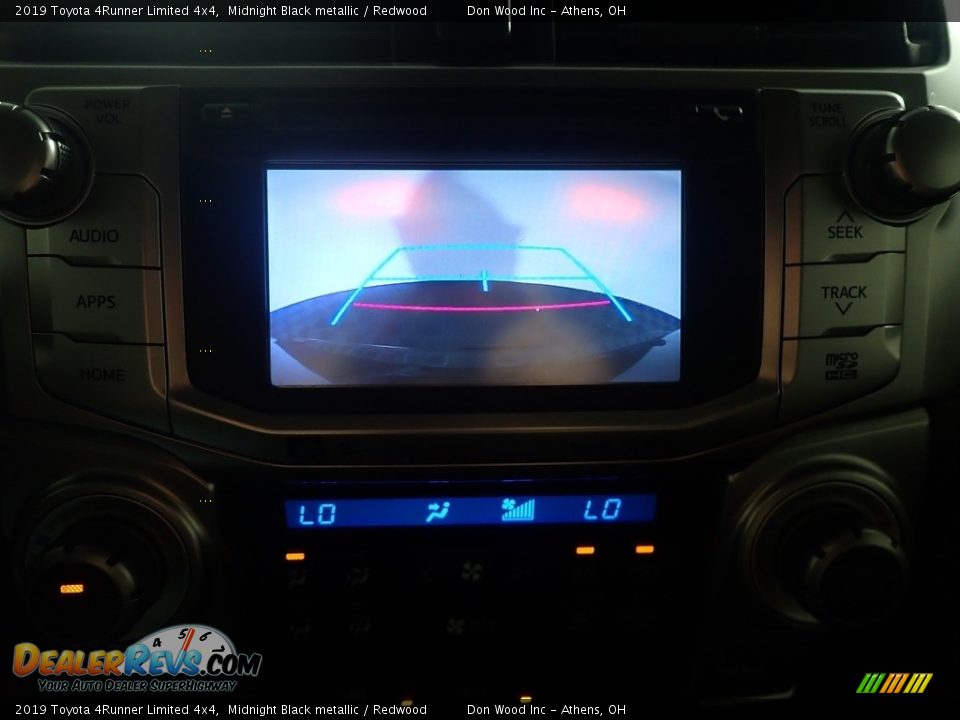 2019 Toyota 4Runner Limited 4x4 Midnight Black metallic / Redwood Photo #5