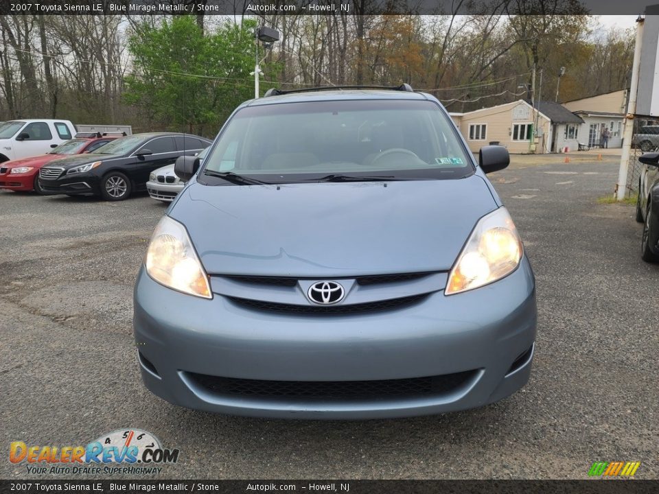 2007 Toyota Sienna LE Blue Mirage Metallic / Stone Photo #10