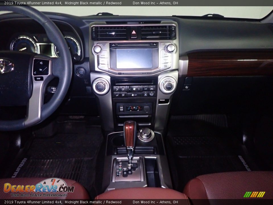 2019 Toyota 4Runner Limited 4x4 Midnight Black metallic / Redwood Photo #29