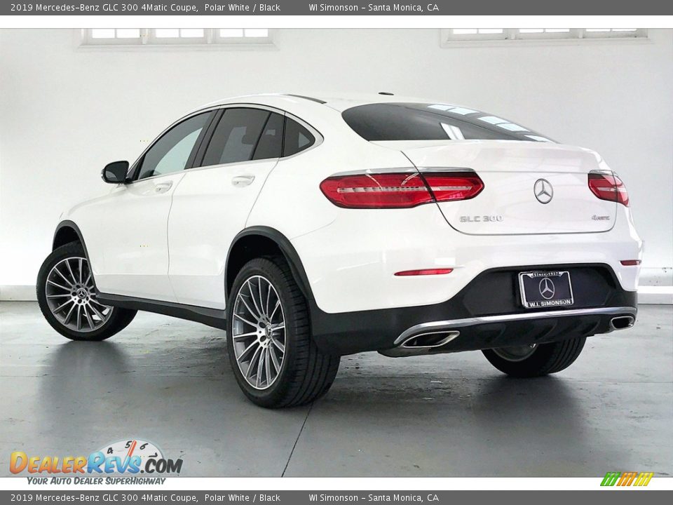 2019 Mercedes-Benz GLC 300 4Matic Coupe Polar White / Black Photo #10