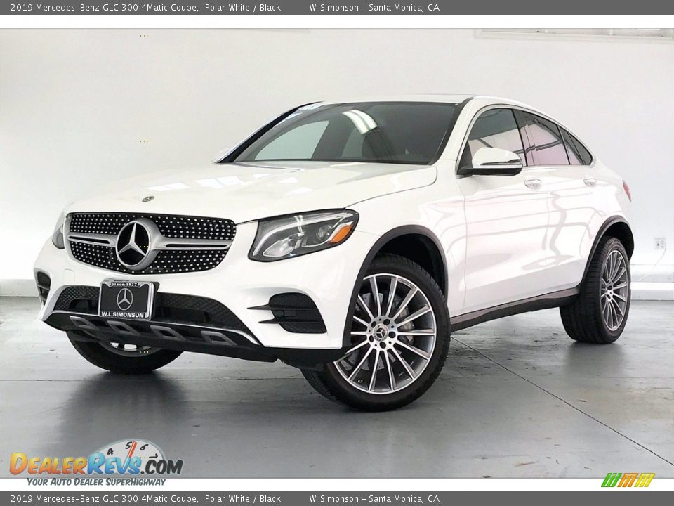 2019 Mercedes-Benz GLC 300 4Matic Coupe Polar White / Black Photo #12