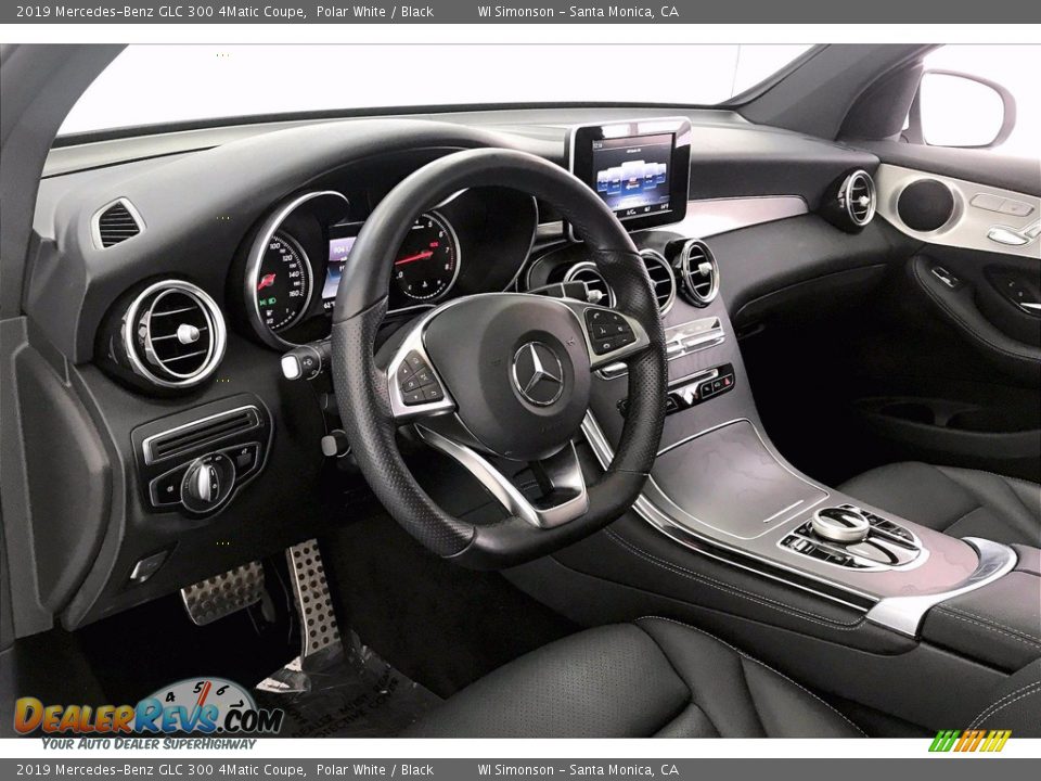 2019 Mercedes-Benz GLC 300 4Matic Coupe Polar White / Black Photo #14