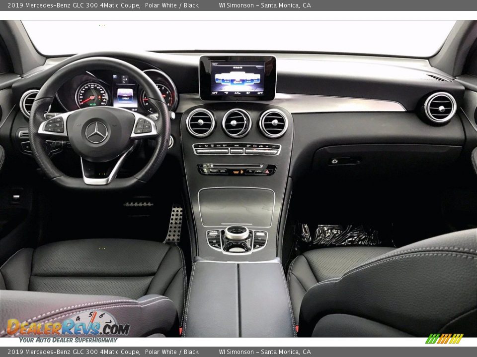 2019 Mercedes-Benz GLC 300 4Matic Coupe Polar White / Black Photo #15