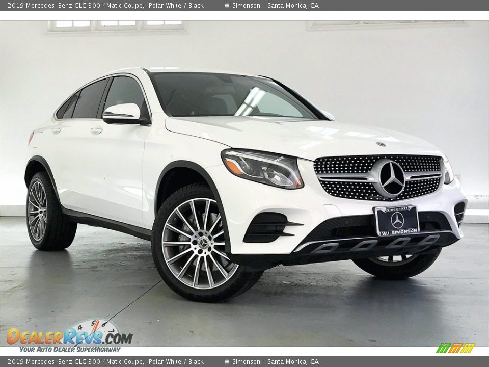 2019 Mercedes-Benz GLC 300 4Matic Coupe Polar White / Black Photo #34