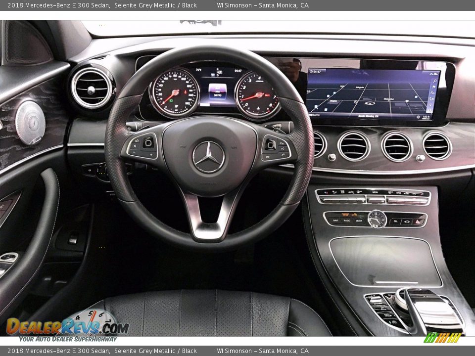 2018 Mercedes-Benz E 300 Sedan Selenite Grey Metallic / Black Photo #4