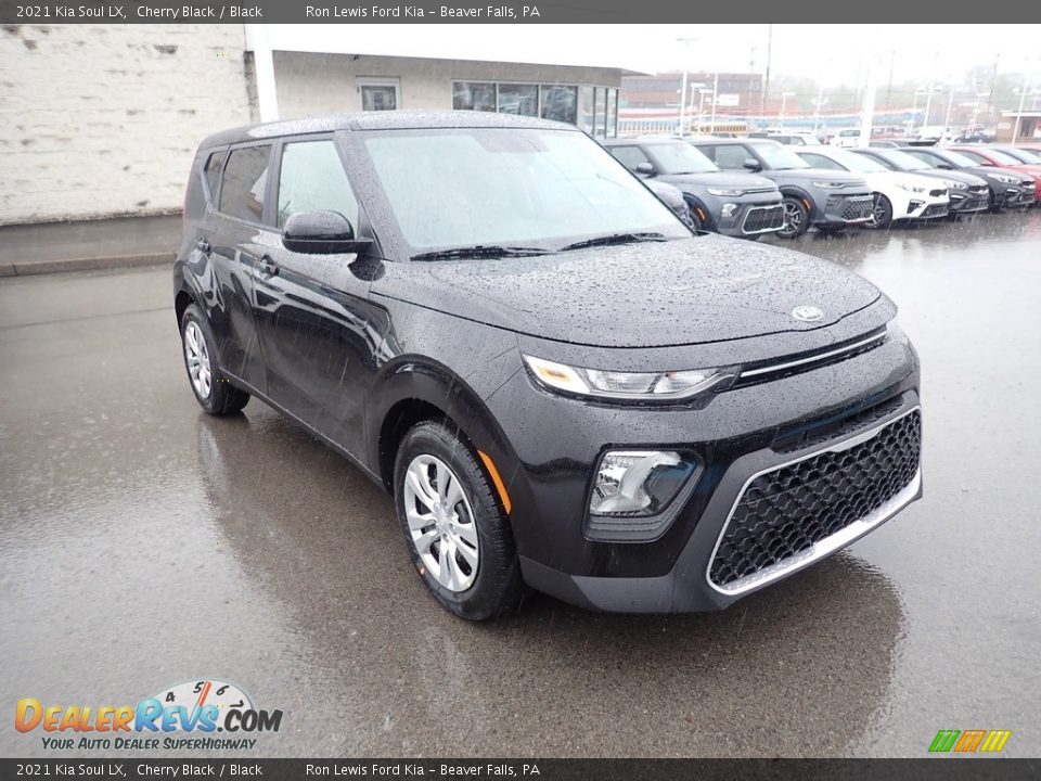 2021 Kia Soul LX Cherry Black / Black Photo #3