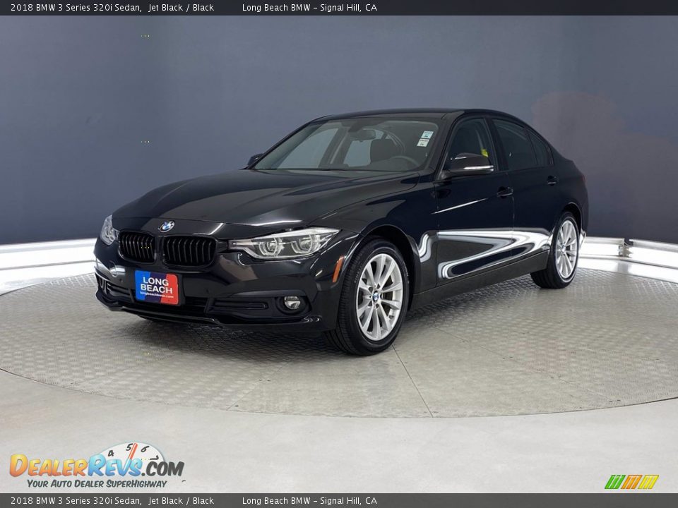 2018 BMW 3 Series 320i Sedan Jet Black / Black Photo #3