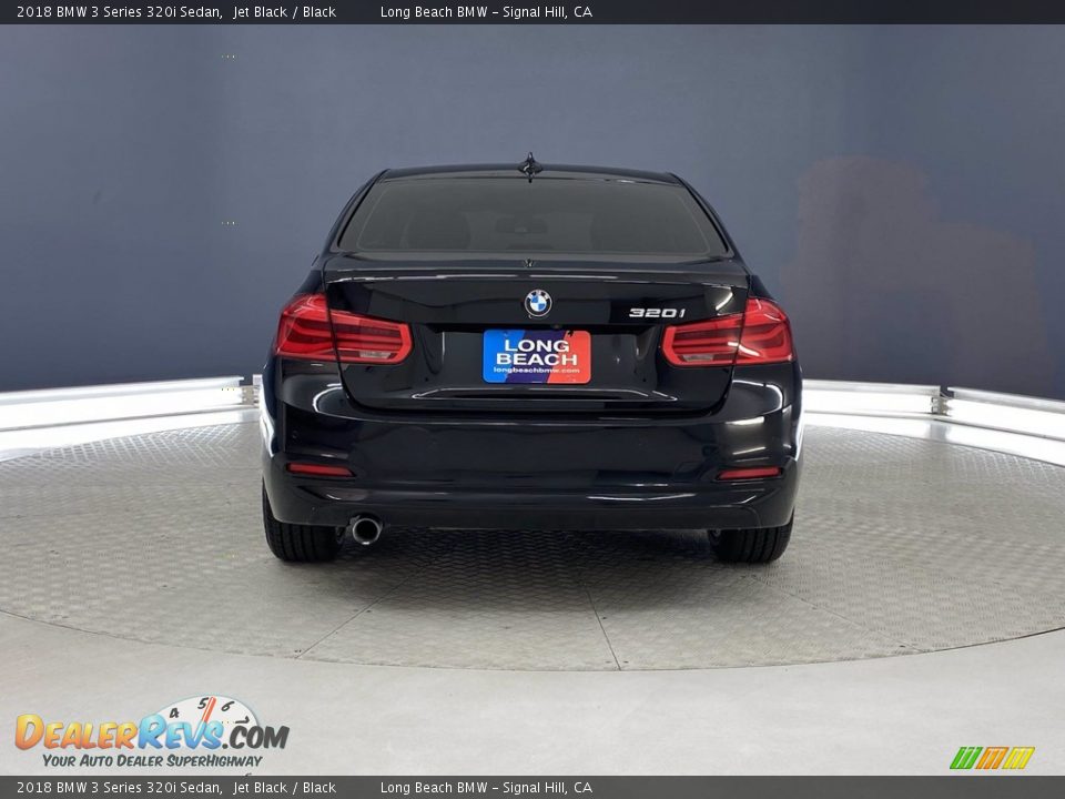 2018 BMW 3 Series 320i Sedan Jet Black / Black Photo #4