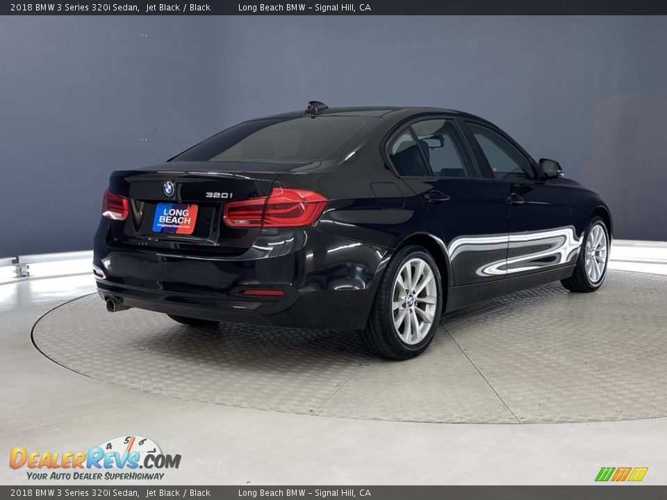 2018 BMW 3 Series 320i Sedan Jet Black / Black Photo #5