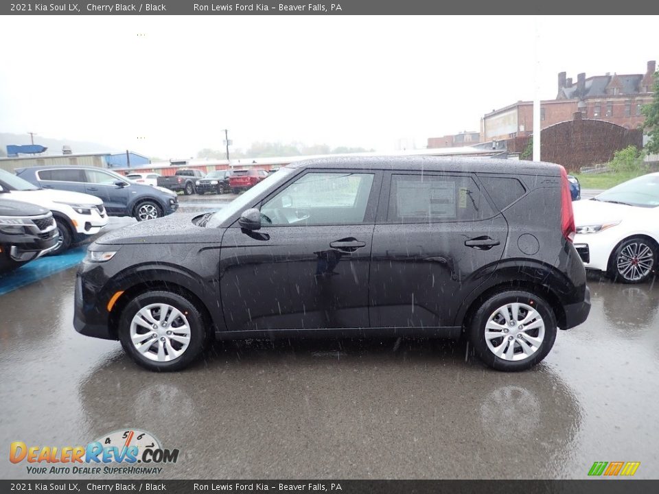2021 Kia Soul LX Cherry Black / Black Photo #6