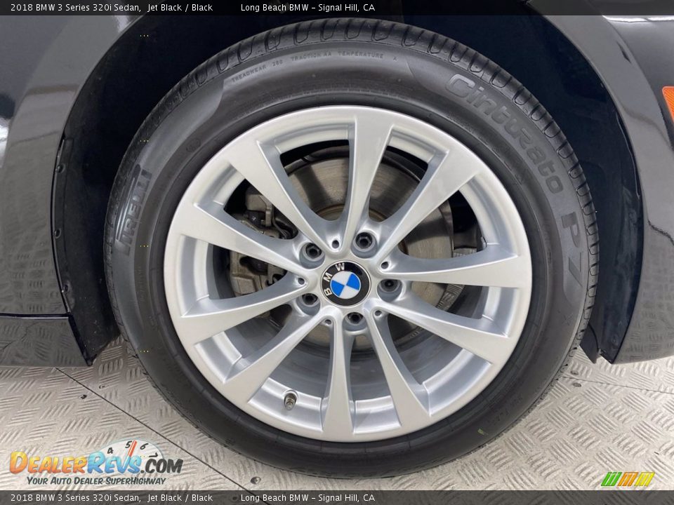 2018 BMW 3 Series 320i Sedan Jet Black / Black Photo #6