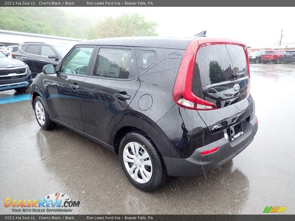 2021 Kia Soul LX Cherry Black / Black Photo #7