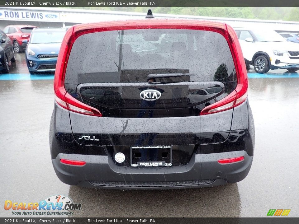 2021 Kia Soul LX Cherry Black / Black Photo #8