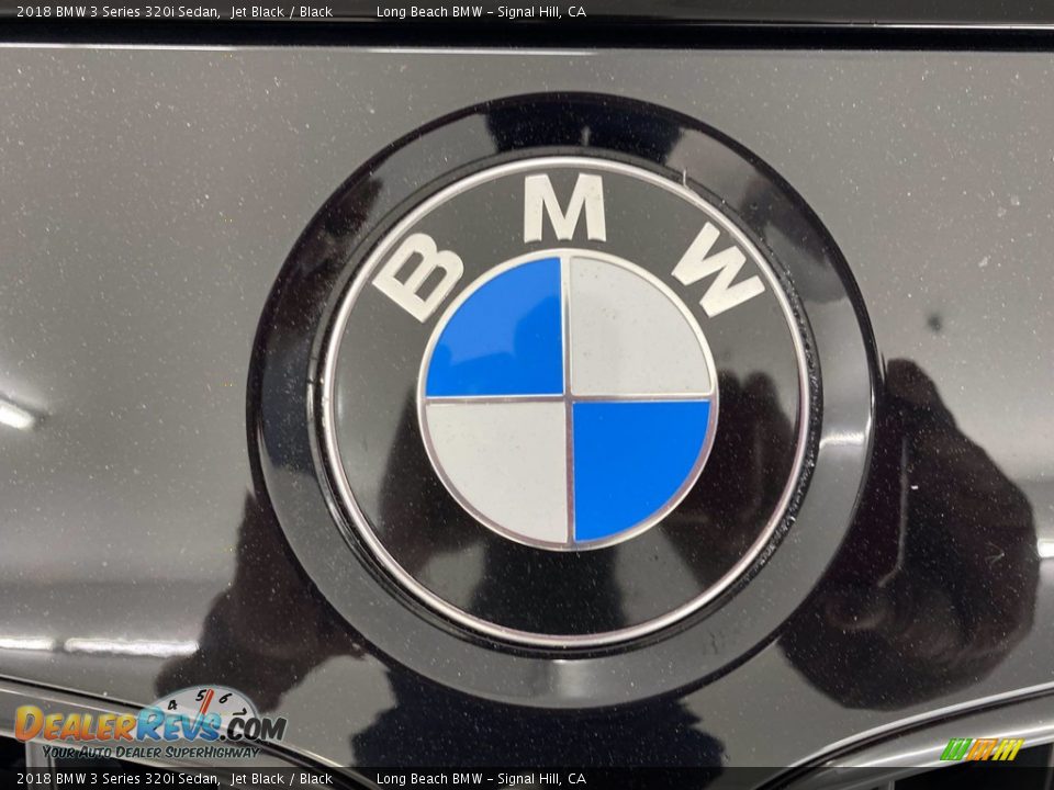 2018 BMW 3 Series 320i Sedan Jet Black / Black Photo #8