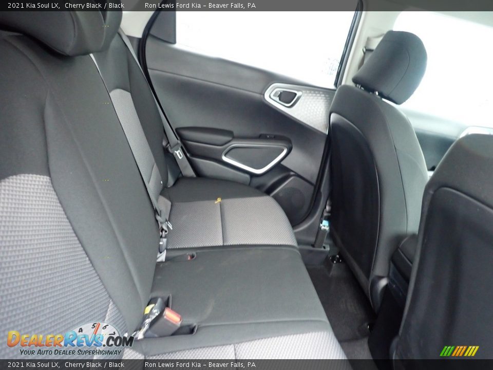 2021 Kia Soul LX Cherry Black / Black Photo #9
