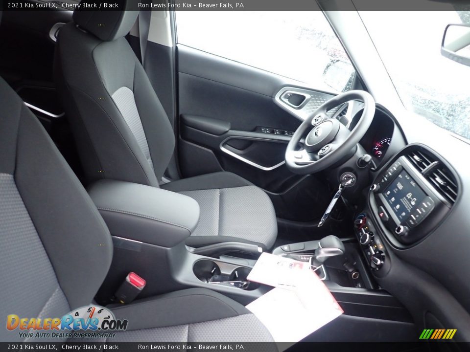 2021 Kia Soul LX Cherry Black / Black Photo #10