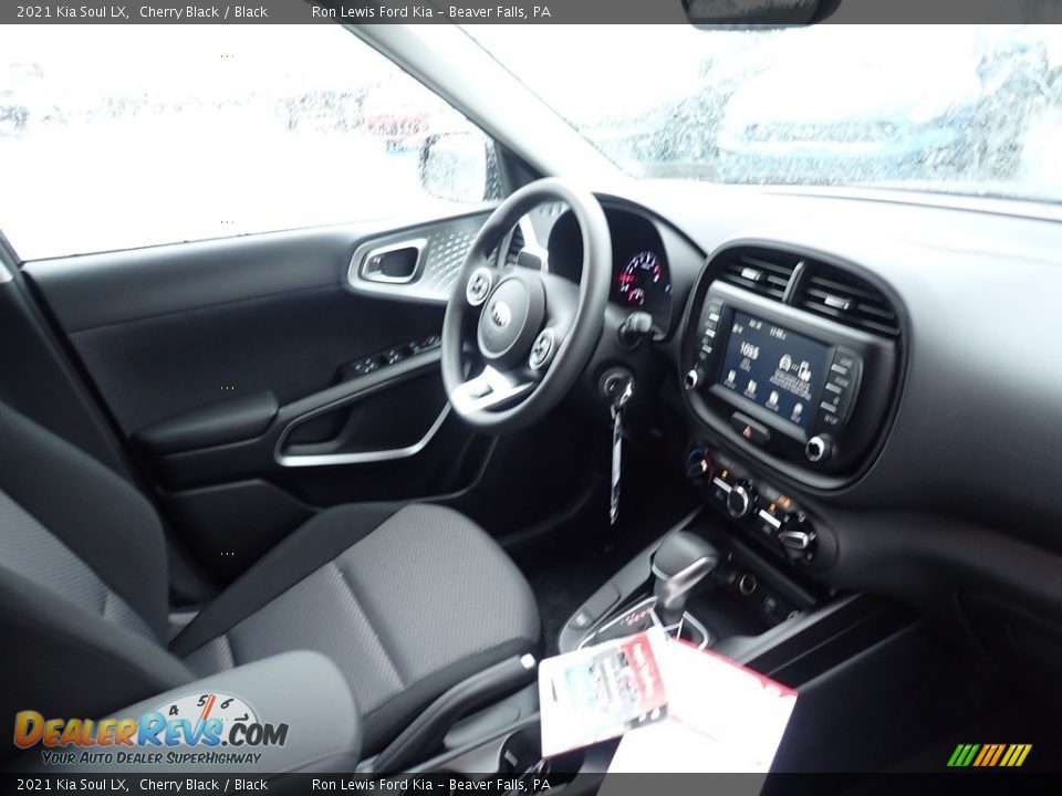 2021 Kia Soul LX Cherry Black / Black Photo #11