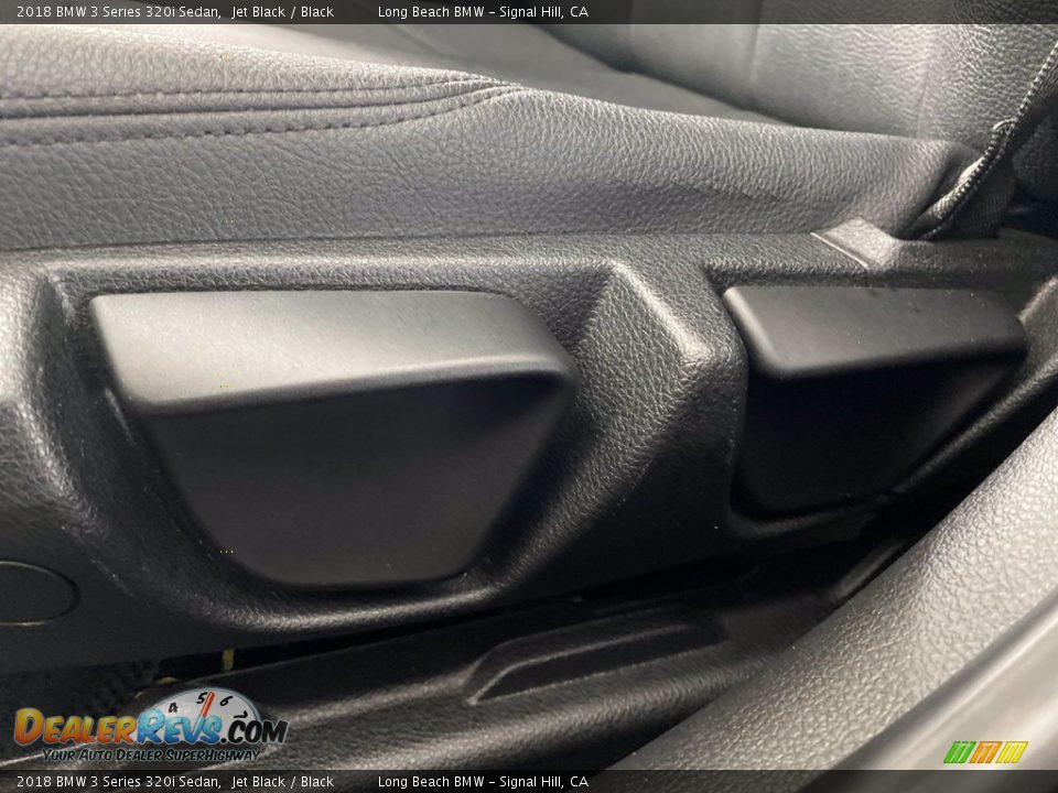 2018 BMW 3 Series 320i Sedan Jet Black / Black Photo #15