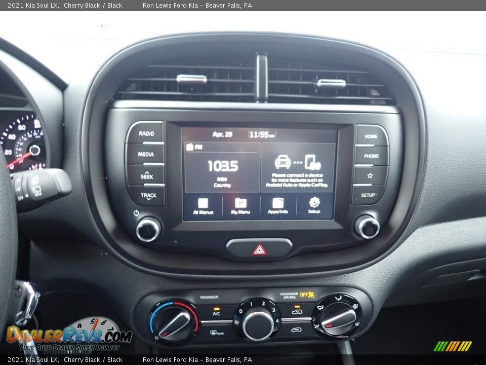 2021 Kia Soul LX Cherry Black / Black Photo #18