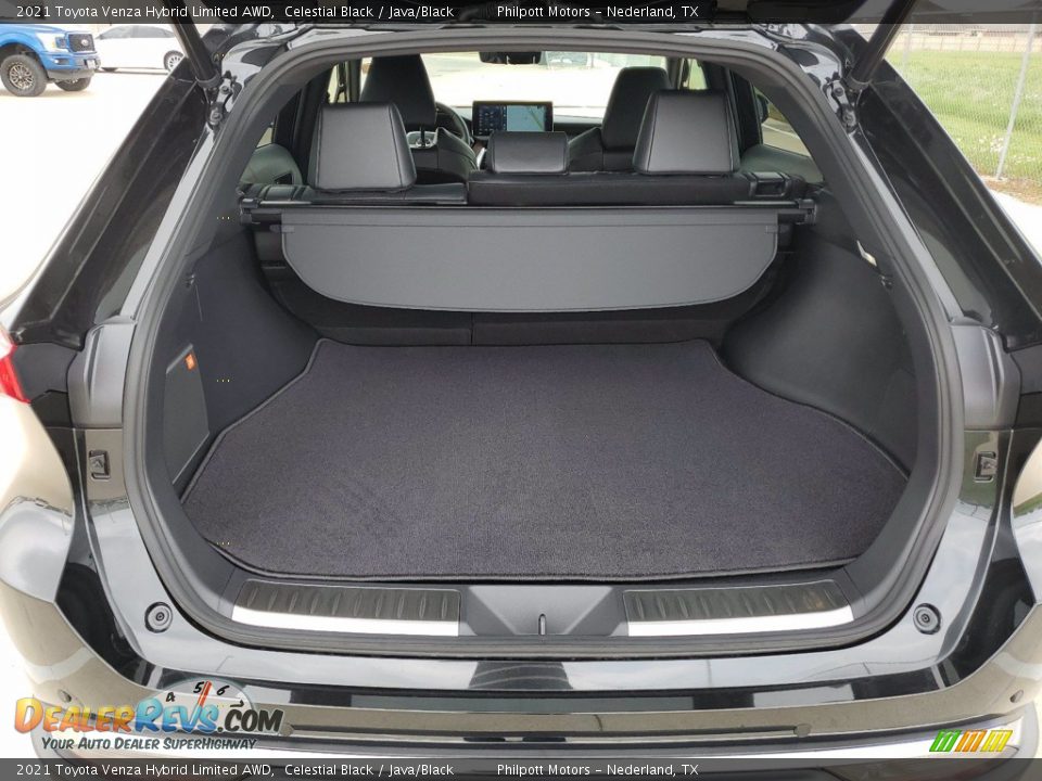 2021 Toyota Venza Hybrid Limited AWD Celestial Black / Java/Black Photo #22