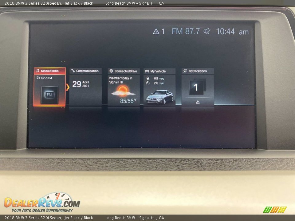 2018 BMW 3 Series 320i Sedan Jet Black / Black Photo #23