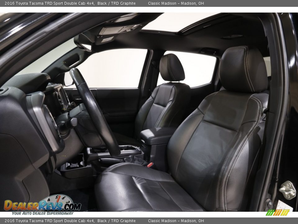 2016 Toyota Tacoma TRD Sport Double Cab 4x4 Black / TRD Graphite Photo #5