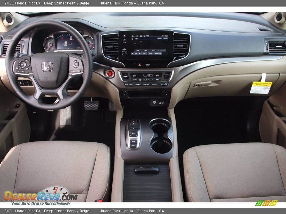 Dashboard of 2021 Honda Pilot EX Photo #12