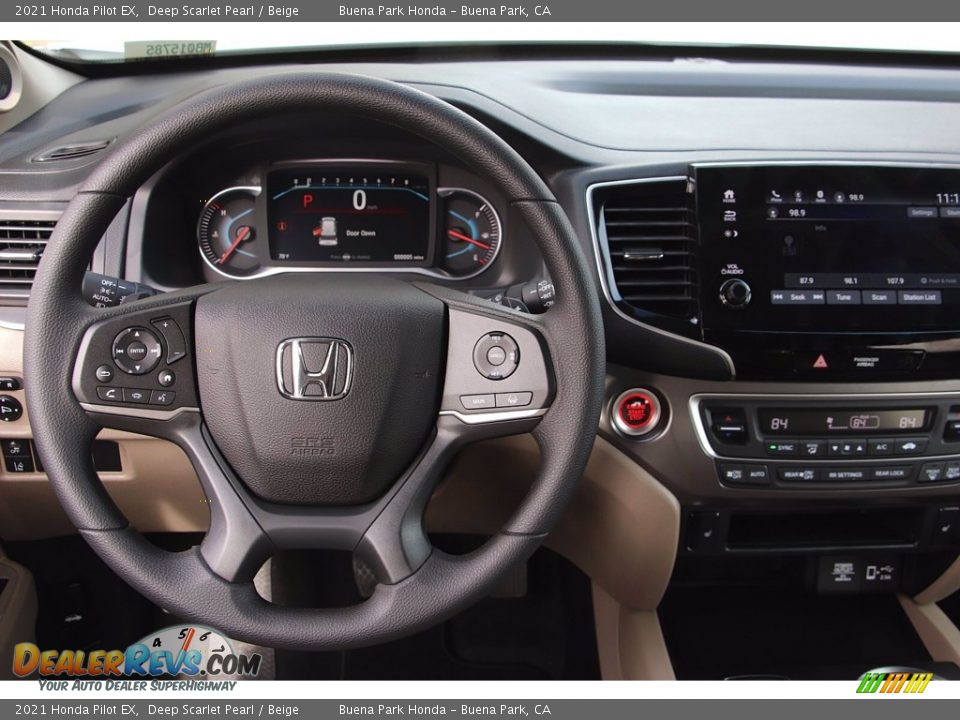 Controls of 2021 Honda Pilot EX Photo #13