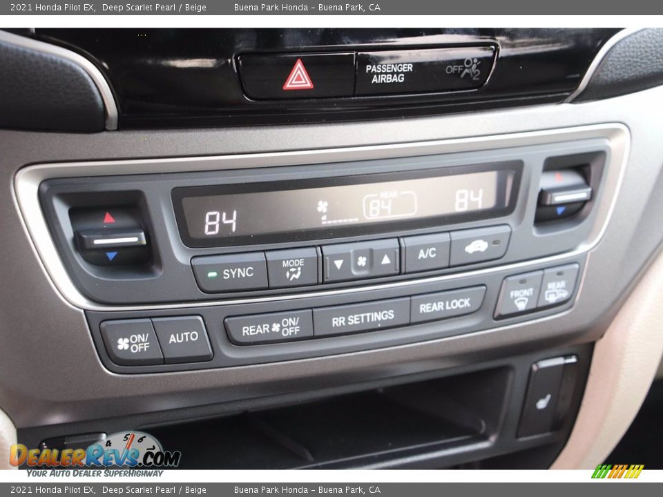 Controls of 2021 Honda Pilot EX Photo #14