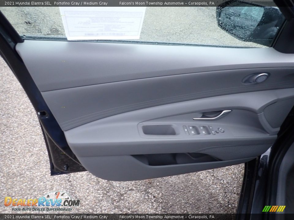 2021 Hyundai Elantra SEL Portofino Gray / Medium Gray Photo #10