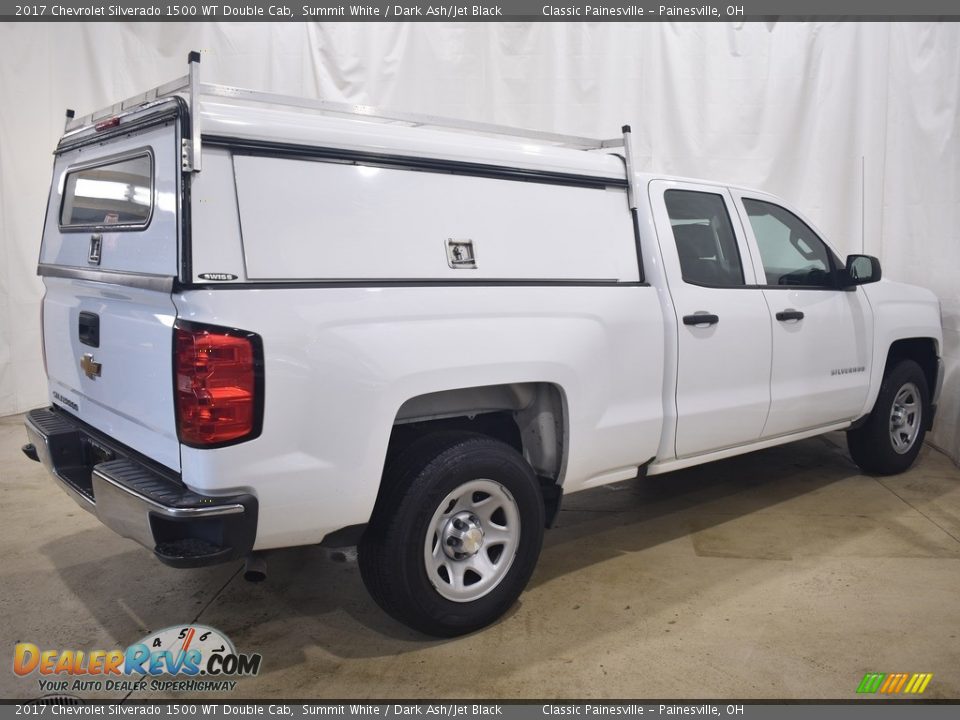 2017 Chevrolet Silverado 1500 WT Double Cab Summit White / Dark Ash/Jet Black Photo #2