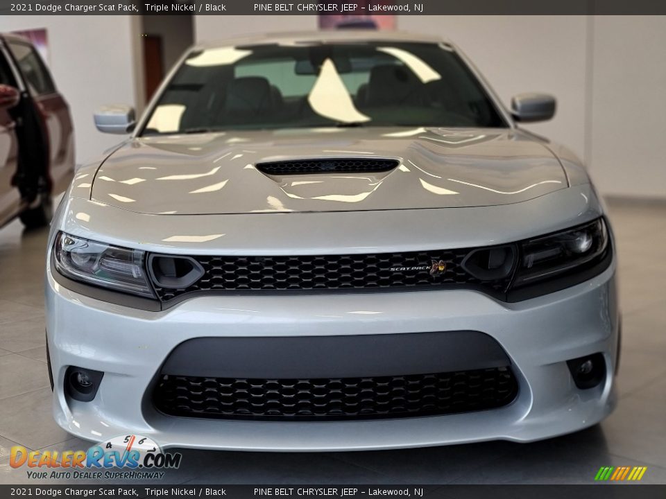 2021 Dodge Charger Scat Pack Triple Nickel / Black Photo #3