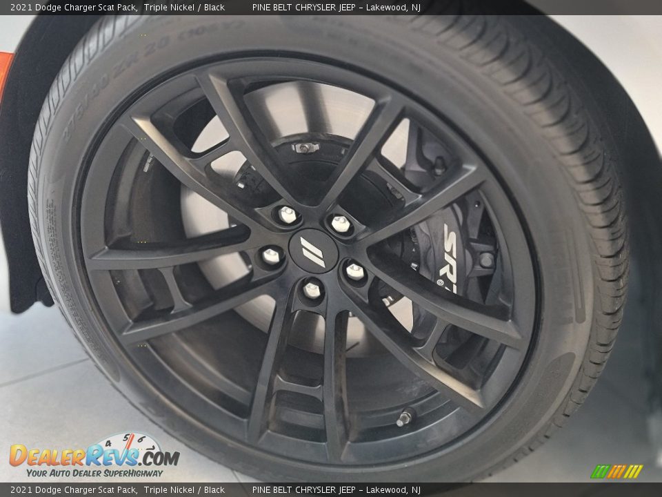 2021 Dodge Charger Scat Pack Triple Nickel / Black Photo #4