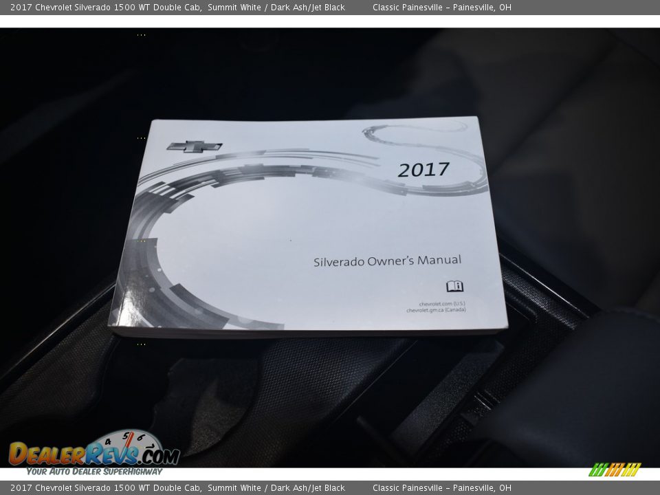 2017 Chevrolet Silverado 1500 WT Double Cab Summit White / Dark Ash/Jet Black Photo #18
