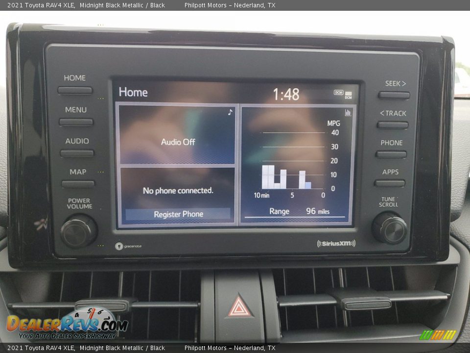 2021 Toyota RAV4 XLE Midnight Black Metallic / Black Photo #19