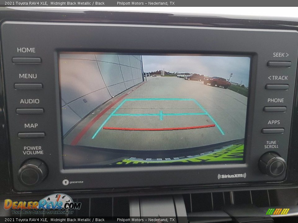 2021 Toyota RAV4 XLE Midnight Black Metallic / Black Photo #20