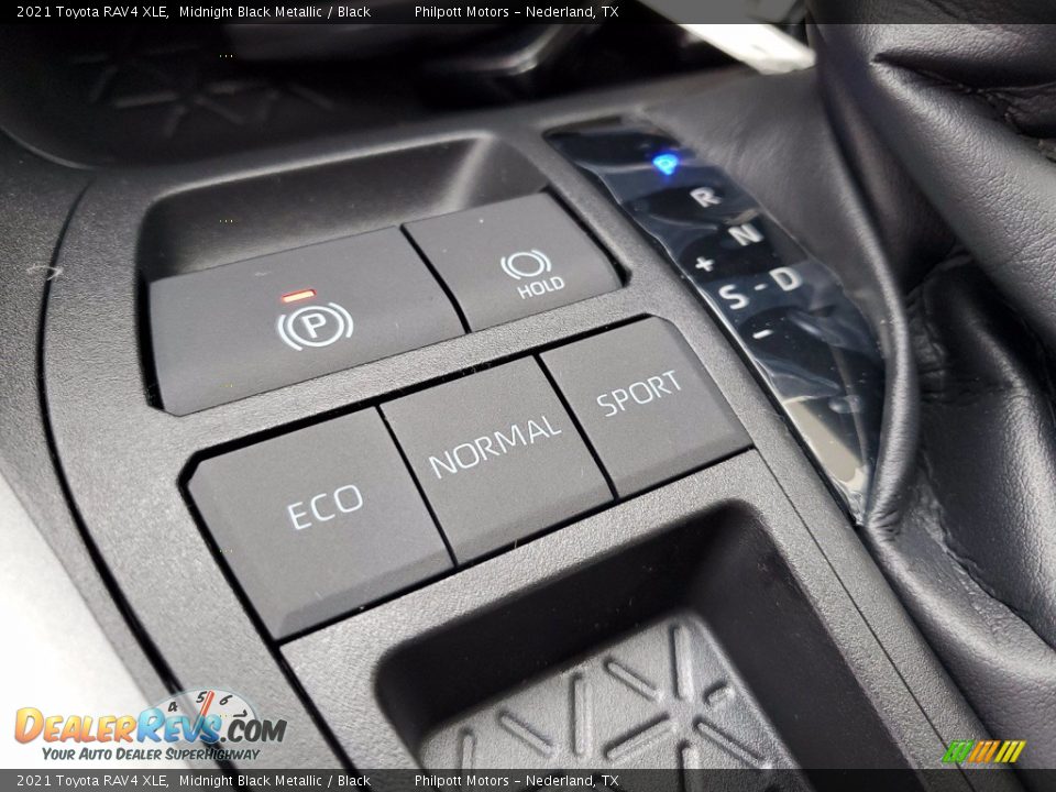 2021 Toyota RAV4 XLE Midnight Black Metallic / Black Photo #23