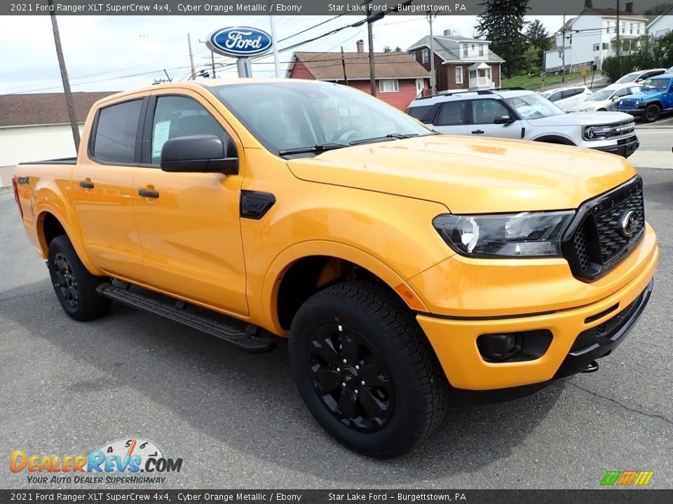 Front 3/4 View of 2021 Ford Ranger XLT SuperCrew 4x4 Photo #7