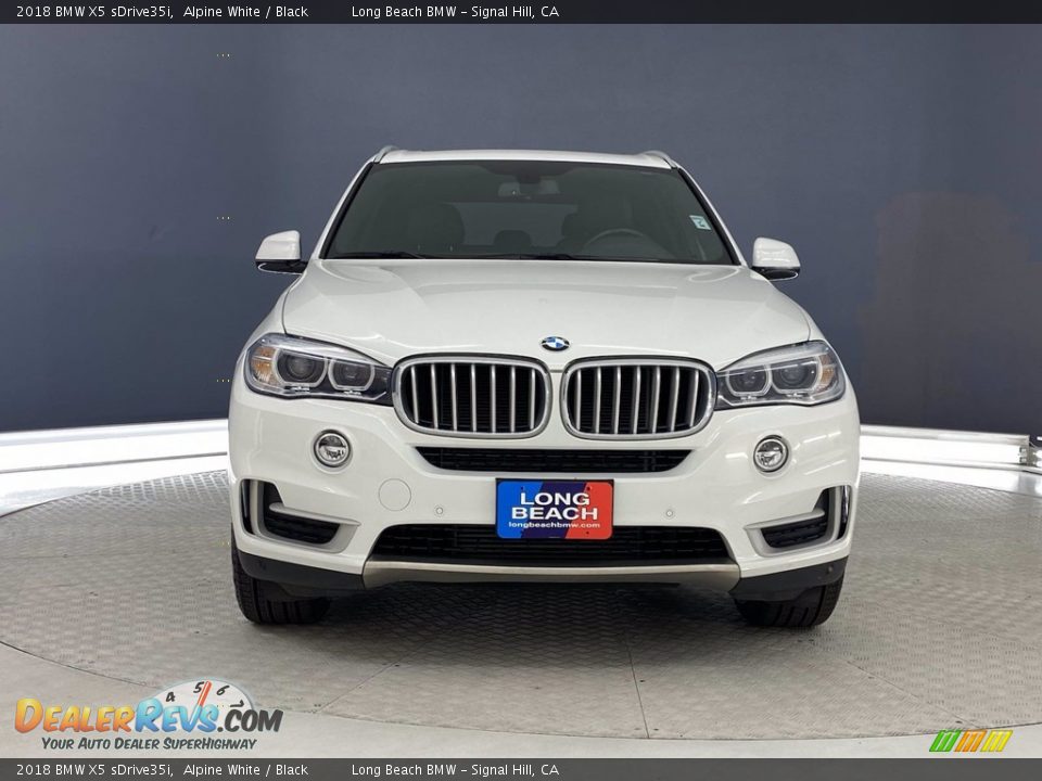 2018 BMW X5 sDrive35i Alpine White / Black Photo #2