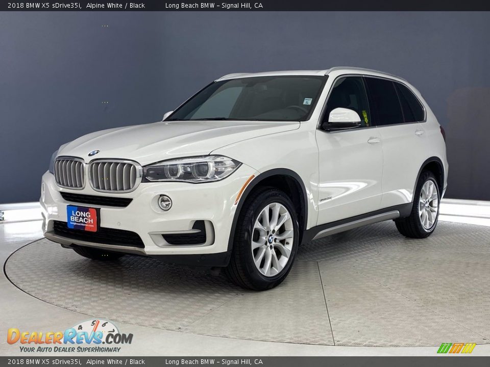 2018 BMW X5 sDrive35i Alpine White / Black Photo #3