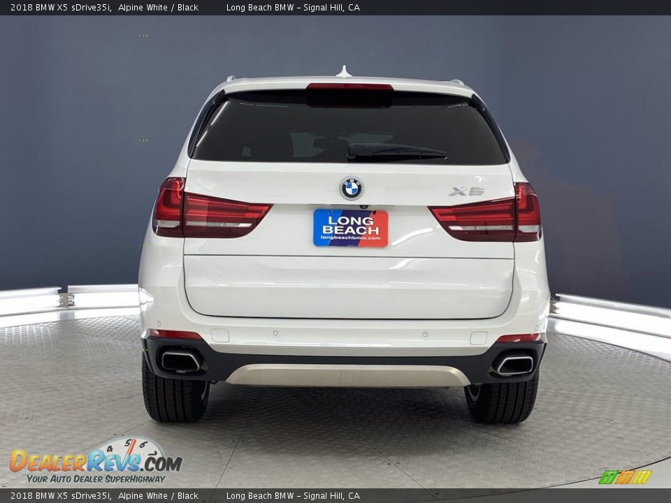 2018 BMW X5 sDrive35i Alpine White / Black Photo #4