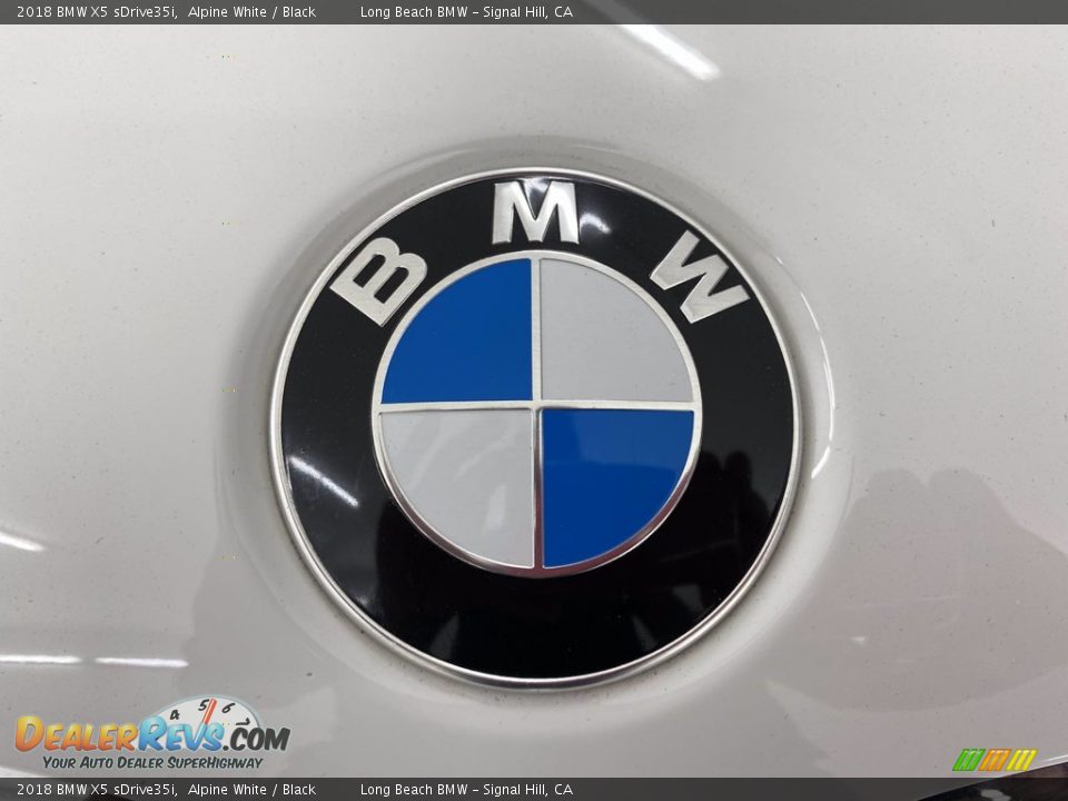 2018 BMW X5 sDrive35i Alpine White / Black Photo #8