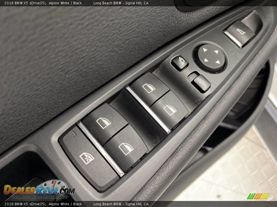 2018 BMW X5 sDrive35i Alpine White / Black Photo #14