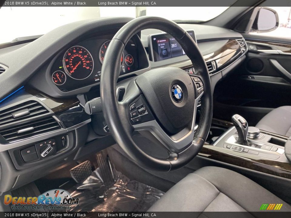 2018 BMW X5 sDrive35i Alpine White / Black Photo #16