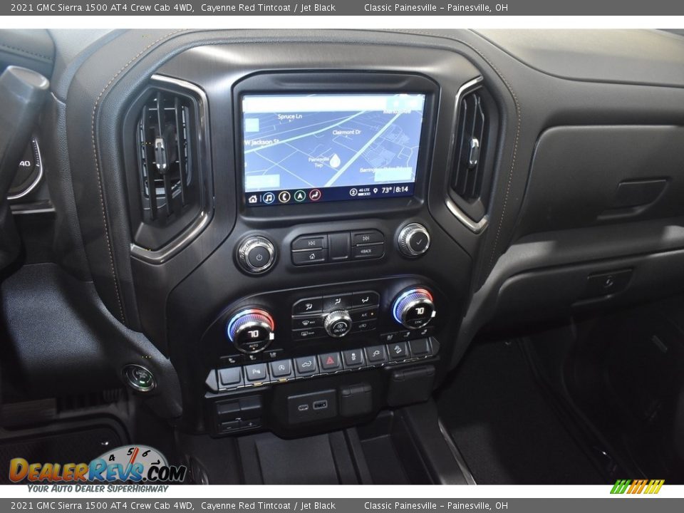 2021 GMC Sierra 1500 AT4 Crew Cab 4WD Cayenne Red Tintcoat / Jet Black Photo #15