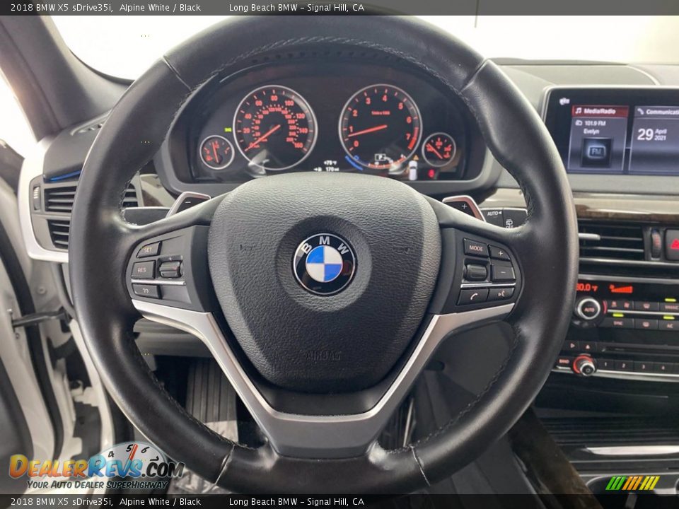 2018 BMW X5 sDrive35i Alpine White / Black Photo #18