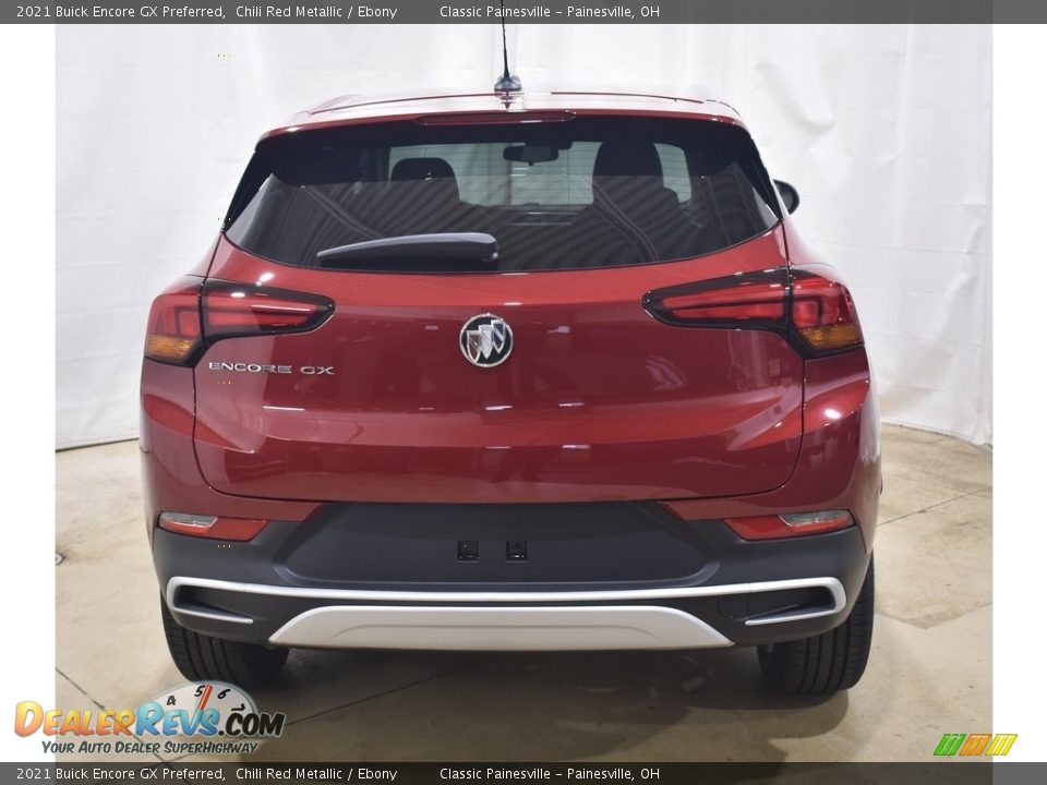 2021 Buick Encore GX Preferred Chili Red Metallic / Ebony Photo #3