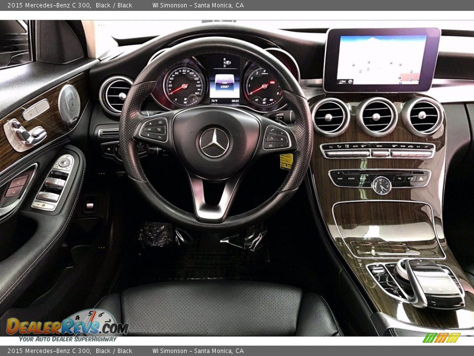 2015 Mercedes-Benz C 300 Black / Black Photo #4